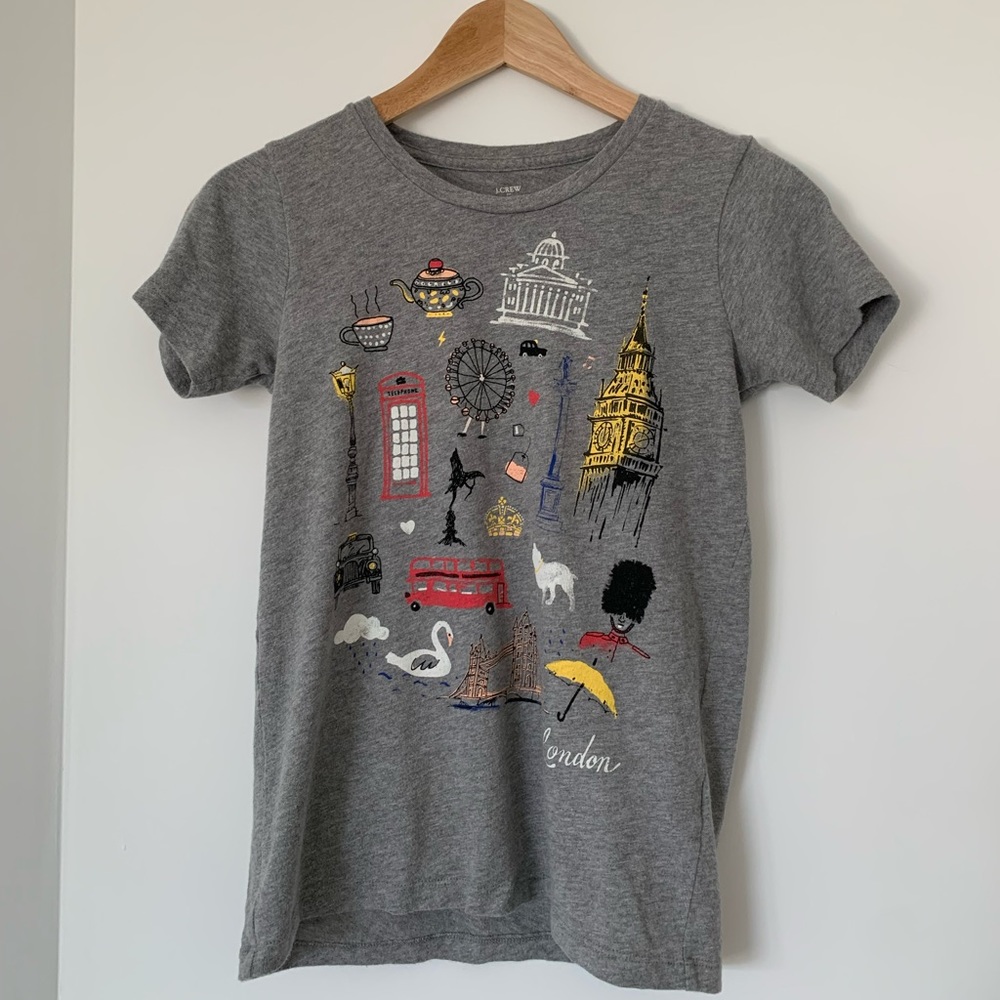 J. Crew Collectors Tee London XXS